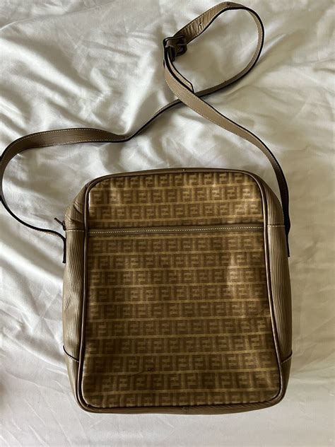 vintage fendi woven leather bag|authentic vintage fendi crossbody bag.